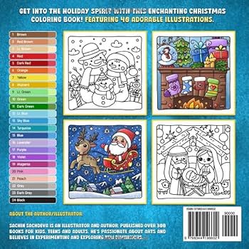 その他 Creative Christmas Coloring 51vbl04IyaL._AC_SY200_QL15_.jpg